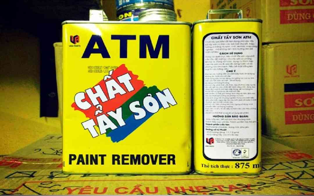 Cách bảo quản hóa chất tẩy sơn an toàn
