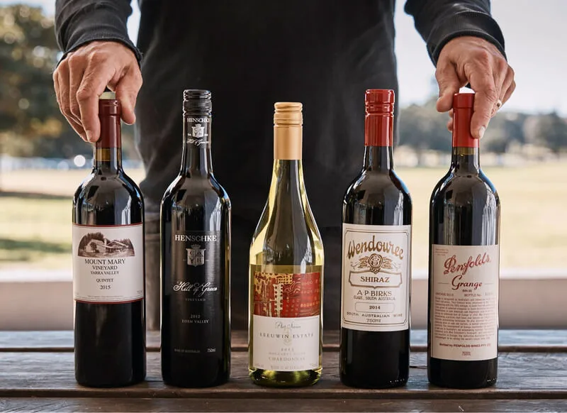 Rượu vang nhập khẩu cao cấp sử dụng nho được trồng tại các vườn nho lâu năm